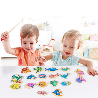 Montessori Wooden Fishing