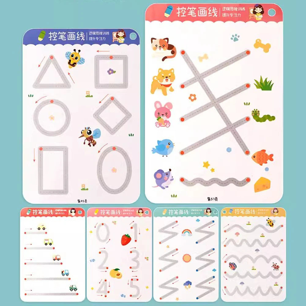 Practice Copybook Game Montessori