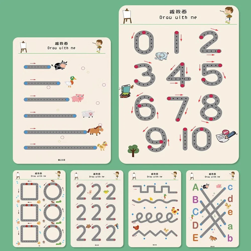 Practice Copybook Game Montessori